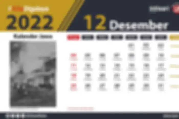 Kalender Jawa Desember 2022