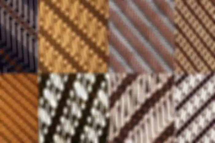 Berbagai motif batik parang yang dilarang dikenakan di pernikahan Kaesang. 