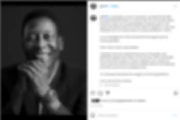 Pernyataan resmi akun Instagram Pele terkait kematian sang legenda. Pele meninggal usai mengalami kegagalan organ akibat kanker usus yang dideritanya.