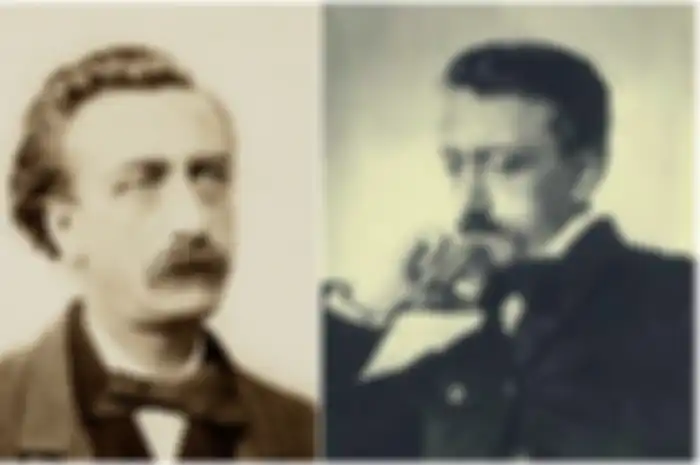 Eduard Douwes Dekker (Multatuli) dan Ernest Douwes Dekker (Danudirja Setiabudi)