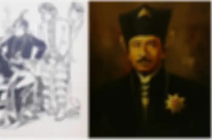 Ilustrasi - Raden Mas Wuryah atau Raden Martapura dan Sultan Agung.