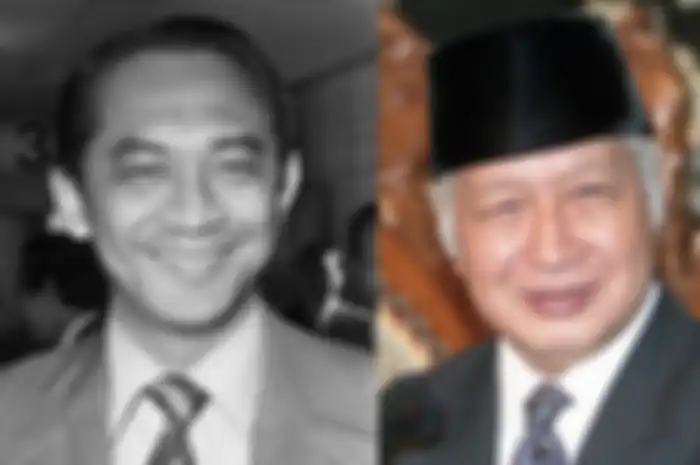 Ilustrasi - Sosok Ali Sadikin (Kiri) dan Presiden Soeharto (Kanan).