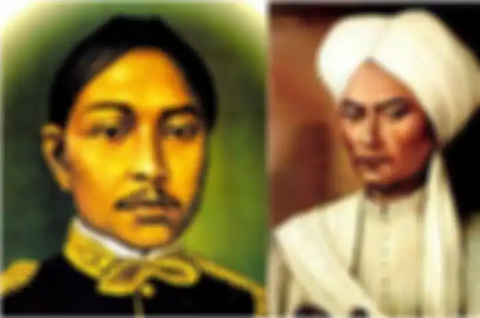 Hamengkubuwono III dan Pangeran Diponegowo.