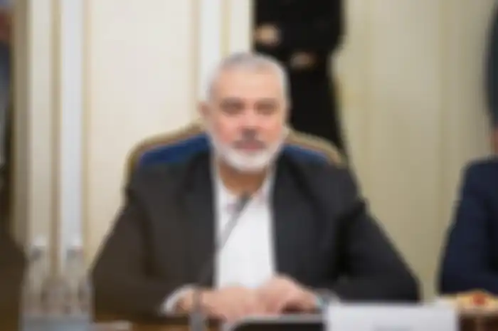 Ismael Haniyeh, pemimpin politik senior Hamas, milisi Palestina yang terus-terusan bikin repot otoritas Israel.