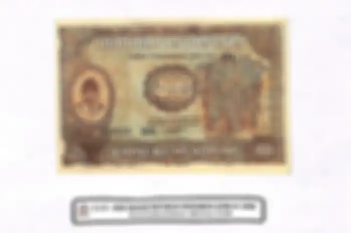 Seri Oeang Republik Indonesia Rp 400 tahun 1948. Simak rangkuman sejarah uang di Indonesia, dari masa kerajaan sampai kini, yang menunjukkan perkembangan dan perubahan alat tukar di Nusantara.