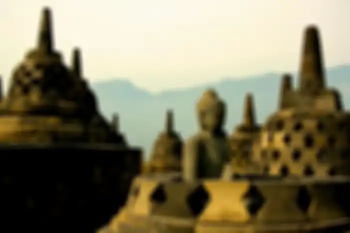 Ilustrasi - Beberapa faktor yang menyebabkan stupa Candi Borobudur dianggap sebagai local genius.