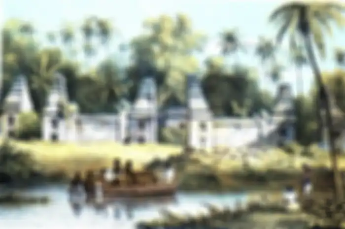 Kesultanan Banten, kerajaan Islam yang pernah berkuasa di ujung barat Pulau Jawa. Gigih menentang monopoli Belanda tapi hancur karena konflik internal (Wikipedia Commons)