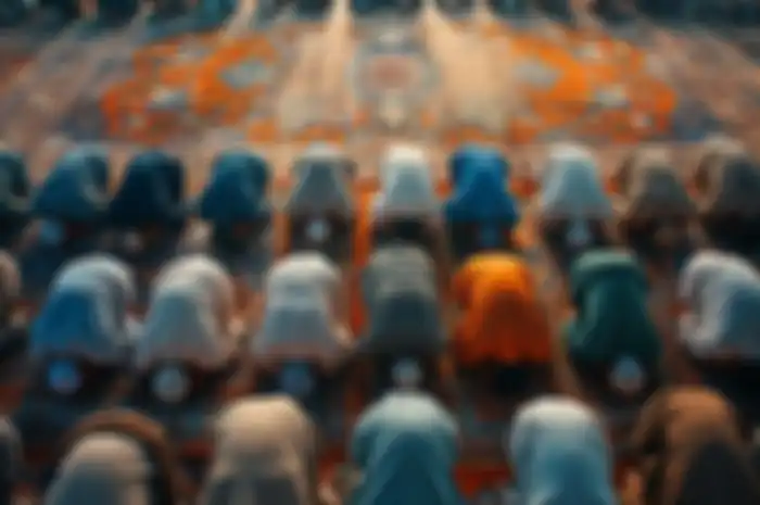 Ilustrasi. Temukan arti mimpi sholat berjamaah di masjid, pertanda datangnya berkah atau isyarat lain? Simak tafsir lengkapnya dalam artikel ini!