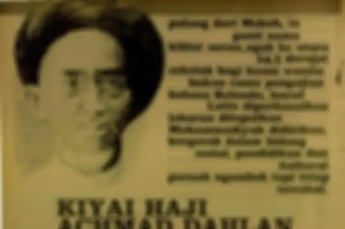 Kiai Ahmad Dahlan mendirikan Muhammadiyah pada 18 November 1912. Tak hanya urusan agama, organisasi ini juga fokus pada bidang pendidikan dan kesehatan (arsip HAI)