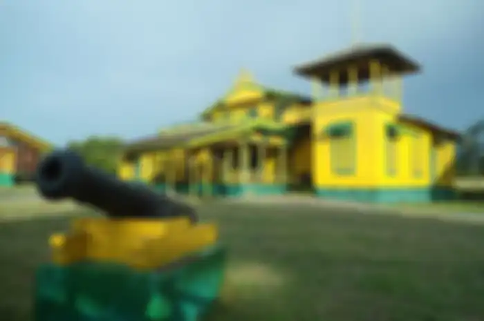Bekas keraton Kerajaan Tanjungpura, salah satu kerajaan Islam di Kalimantan (Kemdikbud)