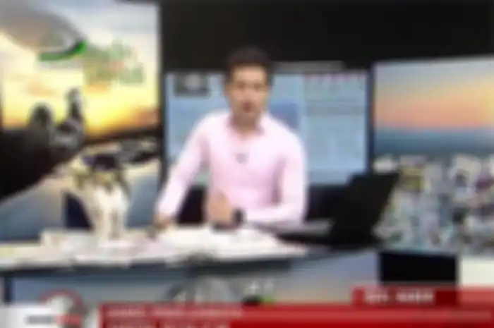 Kucing dalam studio TV