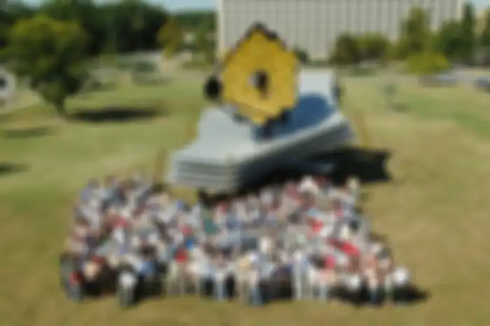 Model teleskop JWST