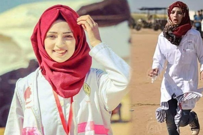 Dalam video berdurasi satu menit 30 detik tersebut, terekam curahan pilu hati Ibunda Razan Najjar atas kepergian putrinya tercinta.