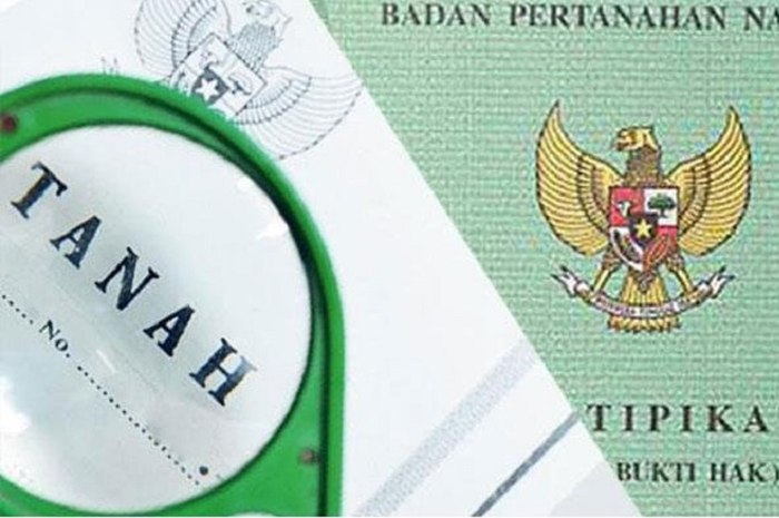 Ilustrasi Sertifikat Tanah.