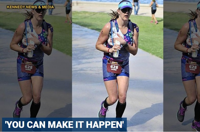 Ironman Triathlon  merupakan salah satu triathlon yang paling sulit di dunia. Namun Jaime Sloan, ibu dua anak ini, tetap ingin melakukannya.
