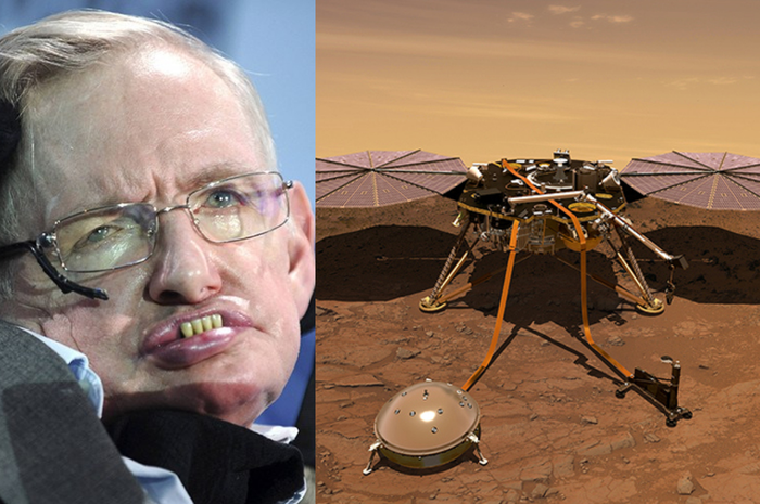 Fisikawan Stephen Hawking pernah memprediksi bahwa Bumi tak bisa dihuni dalam waktu lebih lama lagi. Pendaratan InSight diharapkan jadi solusi.