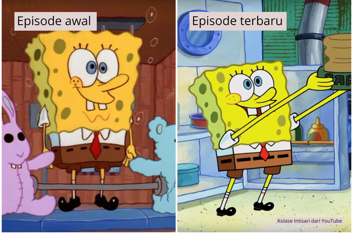 Dari episode awal hingga episode terbaru, serial kartun SpongeBob telah mengalami banyak perubahan yang tak banyak orang sadari.