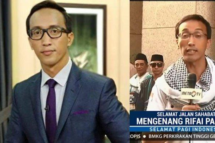Jurnalis Metro TV Rifai Pamone meninggal dunia, Jumat (28/12/2018), setelah menderita penyakit Tuberkulosis atau TB kelenjar getah bening.