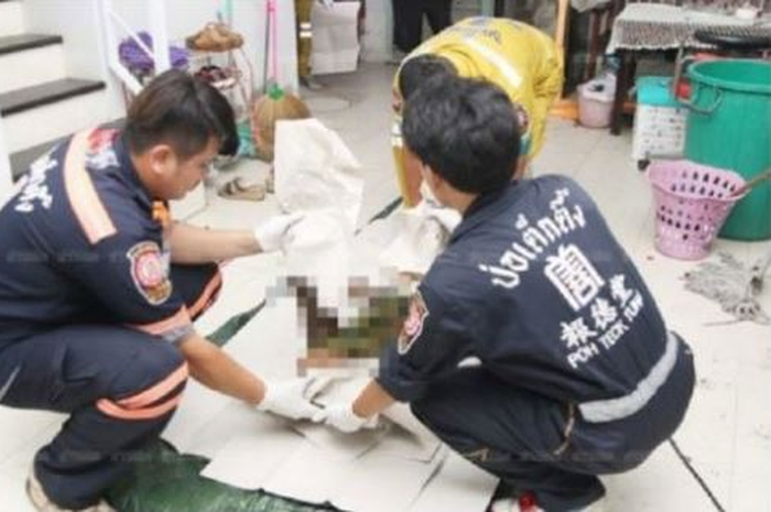 Kondisi mengerikan Yupa saat ditemukan.