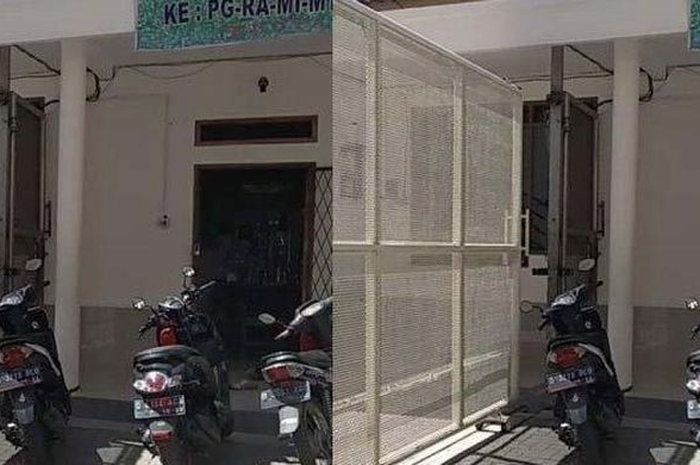 Nasib malang menimpa seorang siswa TK di Kabupaten Bandung setelah dirinya terjepit gerbang otomatis di sekolahnya.