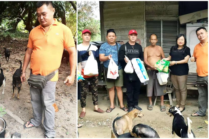 Seorang pria tua gemar memberi makan anjing-anjing liar, padahal untuk makan dirinya sendiri, ia kesusahan.