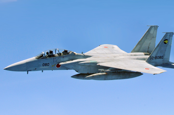 Jet tempur F-15 Jepang.