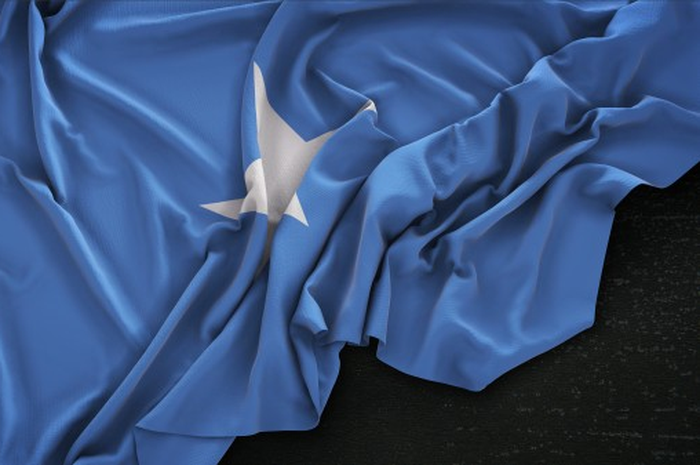 Bendera Somalia. Ilustrasi negara paling korup di dunia
