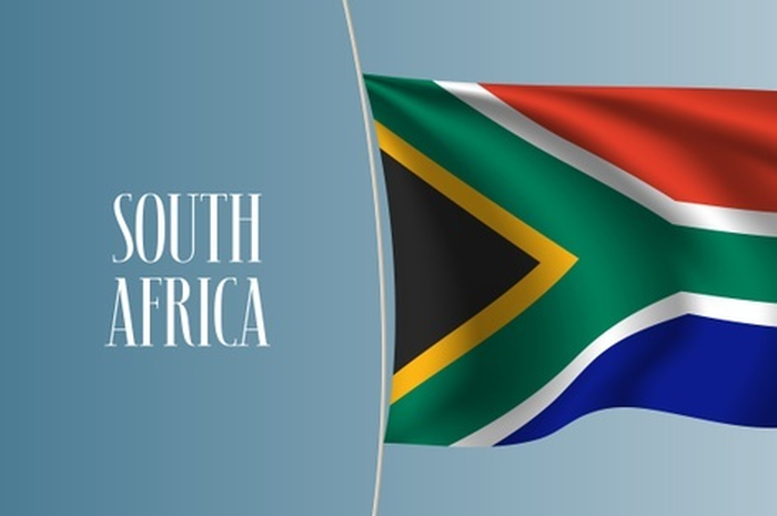 Bendera Afrika Selatan.