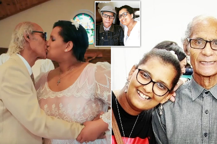 Terzel dan Wilson Rasmus, yang menikah dengan perbedaan umur 51 tahun.