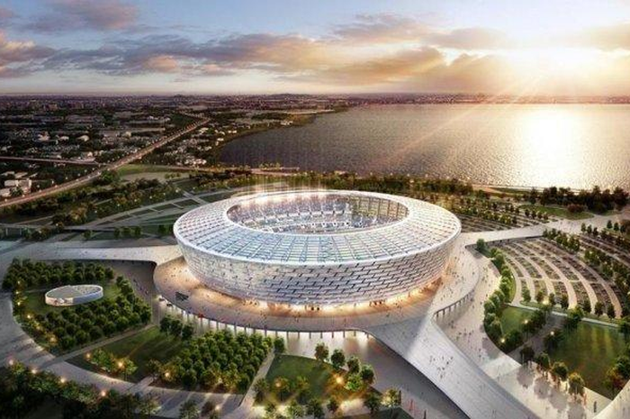 Stadion Olimpiade Baku di Azerbaijan akan menjadi tuan rumah Grup A Euro 2020. Bagaimana profil Stadion Euro 2020 itu?
