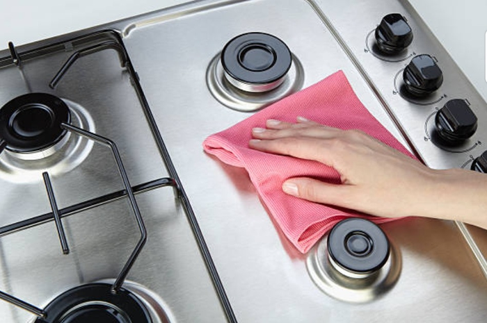 Cara Ampuh Bersihkan Lap Dapur