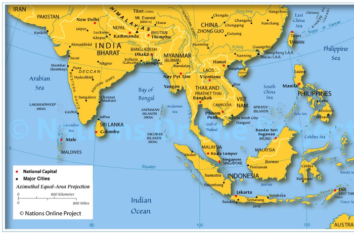 Ini negara yang terletak paling utara di ASEAN dan satu-satunya negara di Asia Tenggara yang beriklim subtropis.