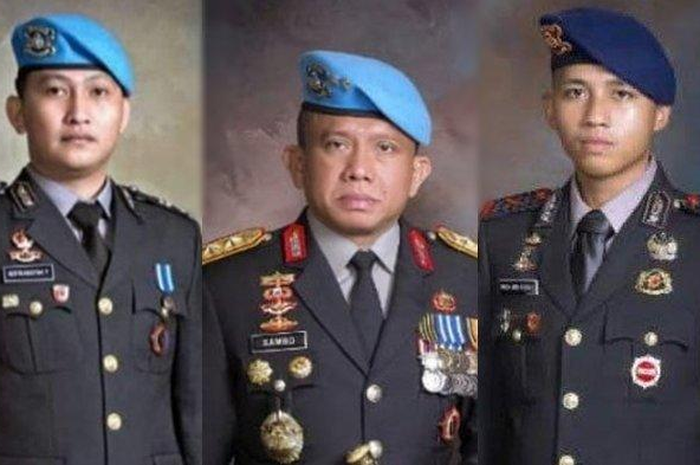Brigadir J, Ferdy Sambo, dan Bharada E