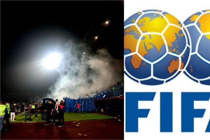 Kerusuhan di Stadion Kanjuruhan Malang.