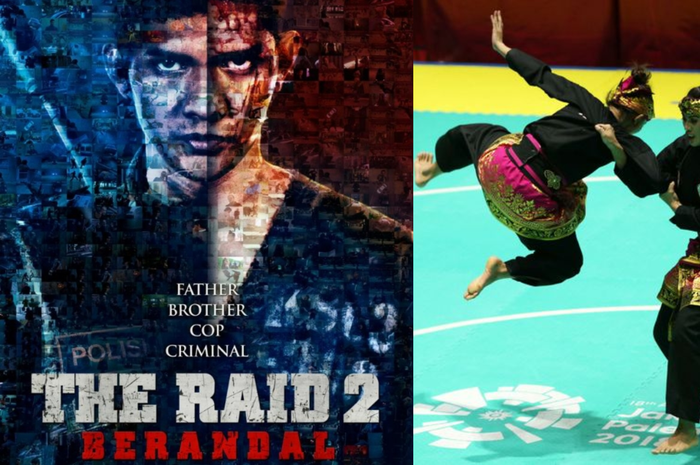 Film&nbsp;The Raid 2: Berandal dan sejarah Pencak Silat di Indonesia.
