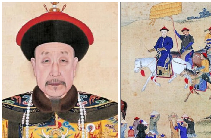 Kaisar Kangxi, penguasa China dari Dinasti Qing.