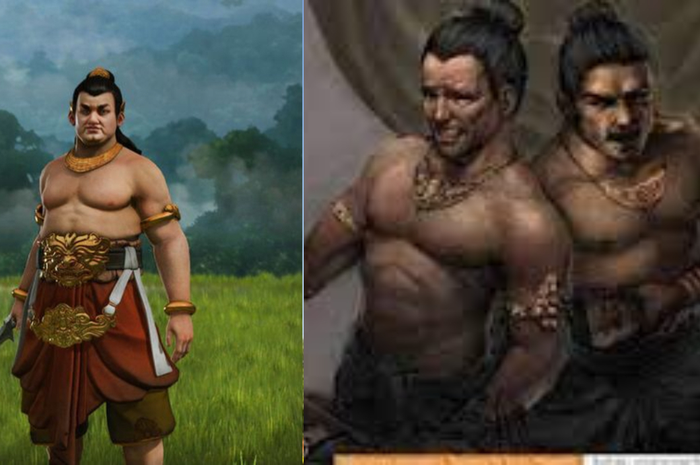 Ilustrasi - Gajah Mada menangkap Ra Tanca.