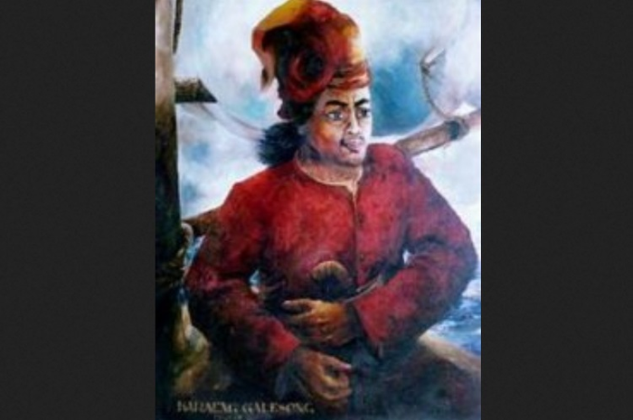 Inilah Karaeng Galesong, bangsawan Bugis dari Gowa yang membantu Trunojoyo melawan Mataram Islam.