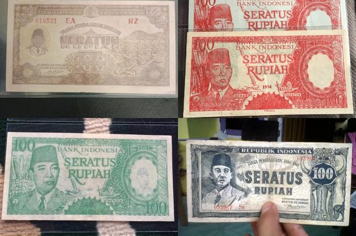 Ilustrasi - Uang kertas pertama Indonesia dicetak 1946.