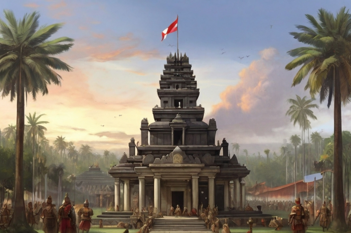 Ilustrasi - beberapa penjelasan peran penting Majapahit bagi kehidupan berbangsa negara kesatuan republik Indonesia.