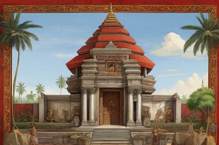 Ilustrasi - Peristiwa yang menjadi catatan hitam hubungan Kerajaan Majapahit dengan Kerajaan Pajajaran.