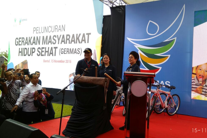 Gerakan nasional yang diprakasai Presiden RI ini, dicanangkan dalam rangka penguatan pembangunan kesehatan yang mengedepankan upaya promoti dan preventif