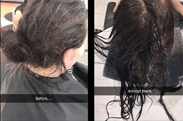 Rambut gimbal yang diselamatkan