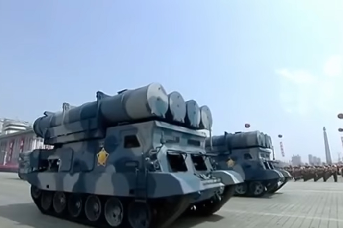Rudal antikapal perang milik Korea Utara