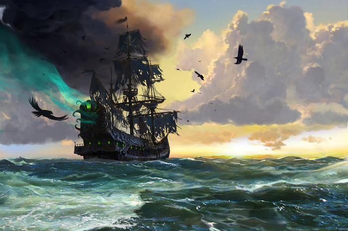 Jika di dalam serial kartun SpongeBob SquarePants, sosok The Flying Dutchman terkesan lucu. Padahal, di dunia nyata, dia sangat ditakuti pelaut.