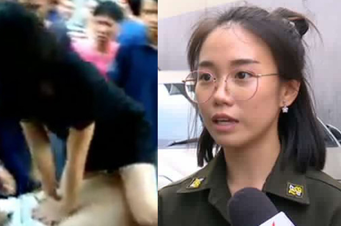 Netizen mengkritik wanita yang berusaha menolong korban.