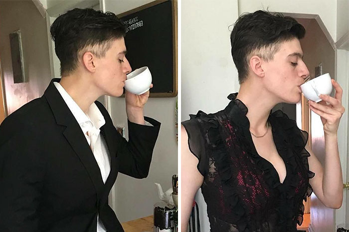 Atau kita bisa menyebutnya dengan androgini (androgyny).