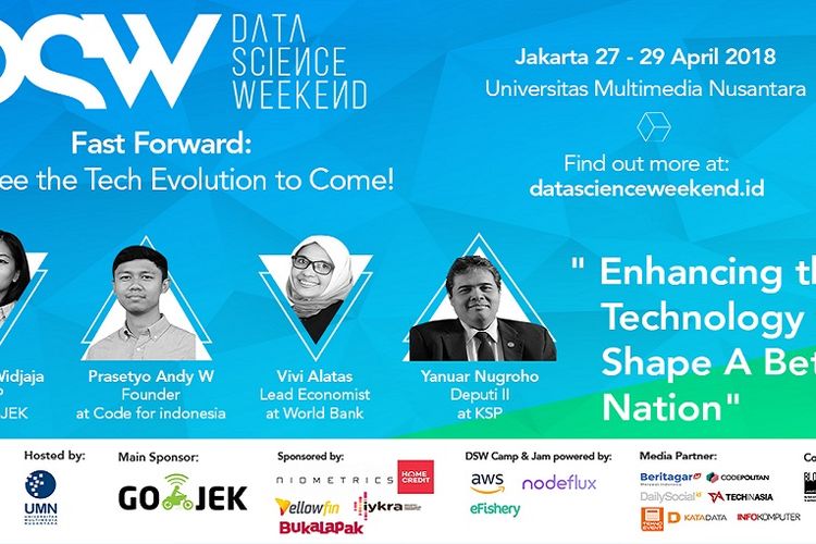 Data Science Weekend 2018 Akan Bahas Masa Depan Industri Data