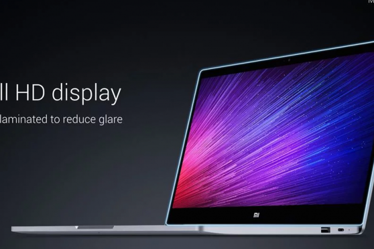 Laptop Xiaomi Mi Notebook Air Terbaru, Ringan dengan Bobot 1 KG