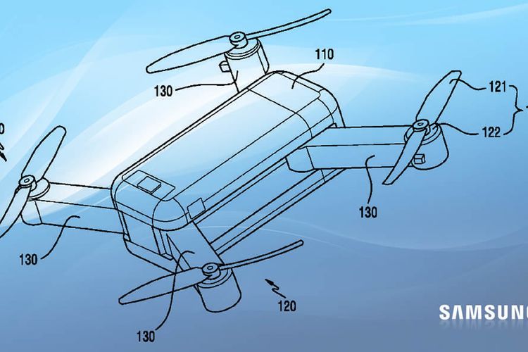 Samsung Patenkan Drone Lipat, Ini Bocoran Fitur dan Kecanggihannya